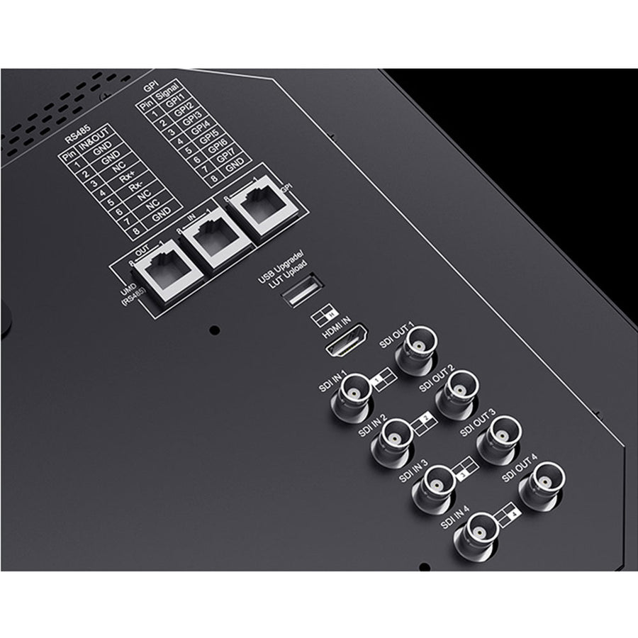 SEETEC ATEM173S 17.3 Inch 1920x1080 Production Broadcast Monitor LUT Waveform HDMI 4 SDI In Out