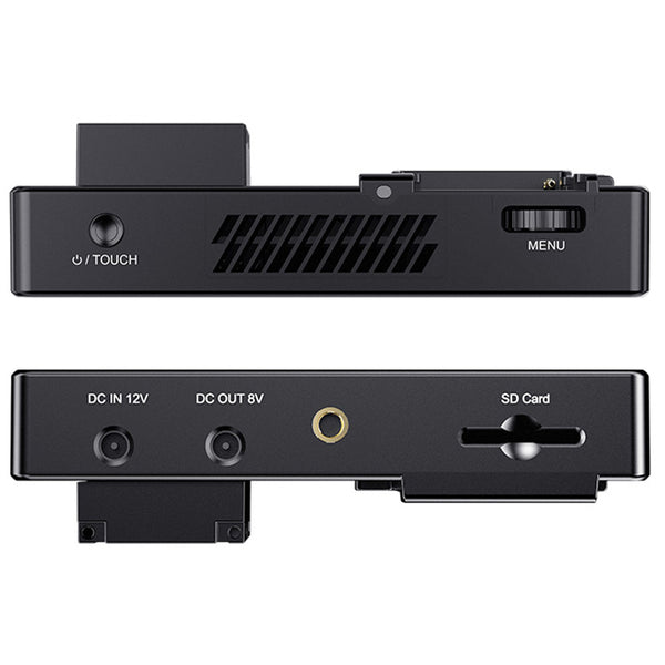 FEELWORLD LUT5 5.5 Inci 3000nit Skrin Sentuh DSLR Camera Field Monitor F970 Power and Install Kit