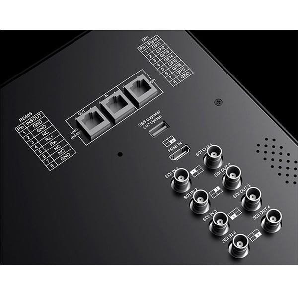 SEETEC ATEM156S15.6インチ1920x1080プロダクションブロードキャストモニターLUT波形HDMI4SDI入力出力