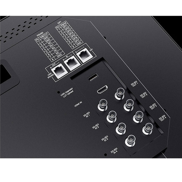 SEETEC ATEM215S 21.5 düym 1920x1080 istehsal yayımı monitoru LUT dalğa forması HDMI 4 SDI girişi