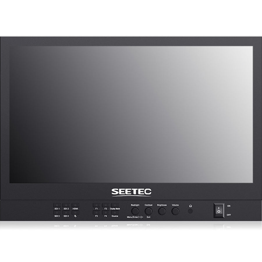 SEETEC ATEM156S 15.6 Inch 1920x1080 Production Broadcast Monitor LUT Waveform HDMI 4 SDI In Out