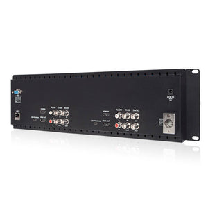 „FEELWORLD D71 Dual“ 7 colių 3RU transliuojamo SDI stovo laikiklio monitorius IPS 3G SDI HDMI AV įvestis ir išvestis