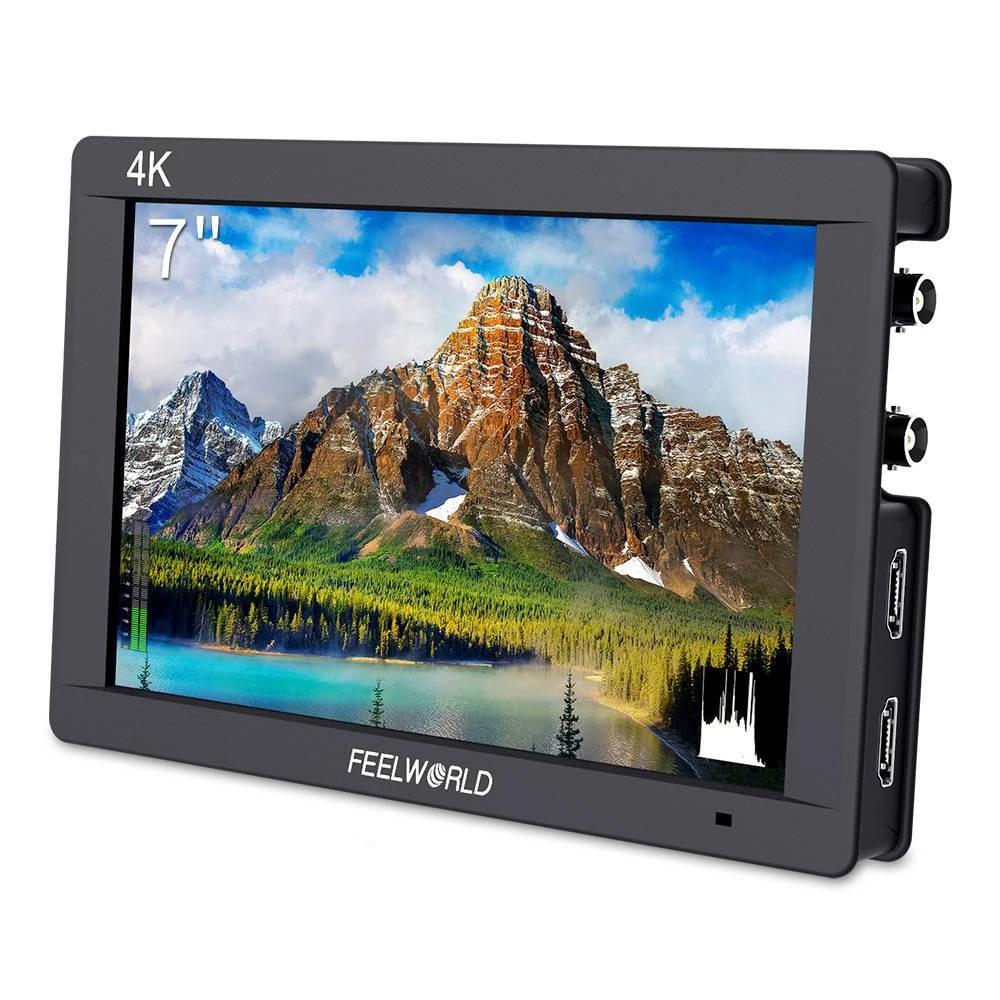 FEELWORLD FW703 7 Inch IPS 3G SDI DSLR Camera Field Monitor Full HD  1920x1200 4K HDMI Video Assist