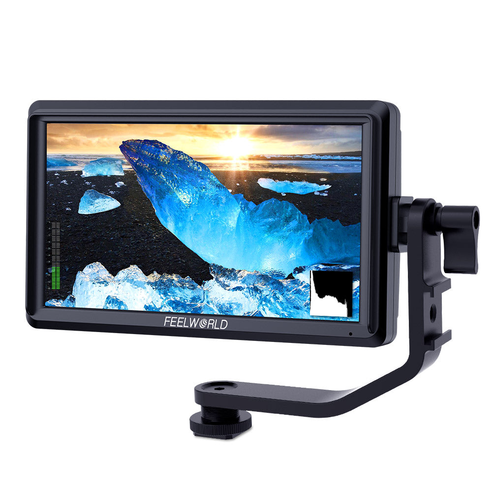 FEELWORLD S55 V2 5.5 inch camera DSLR field monitor video assist IPS  1920x1152 4K HDMI DC Out With 3D LUT