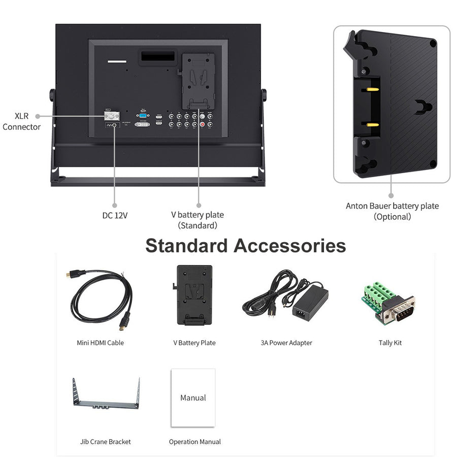 sdi 4k video monitor