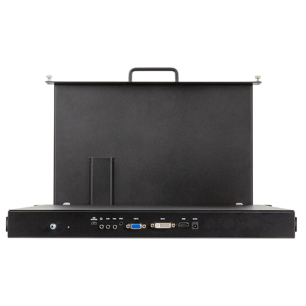 SEETEC SC173-HD-56 17.3 tuuman 1RU ulosvedettävä telineeseen kiinnitettävä näyttö HDMI In Out Full HD 1920x1080