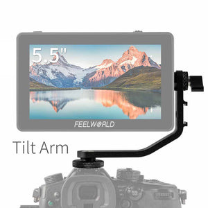 Tilt Arm for FEELWORLD F6 PLUS 5.5 Inch 3D LUT Touch Screen Camera